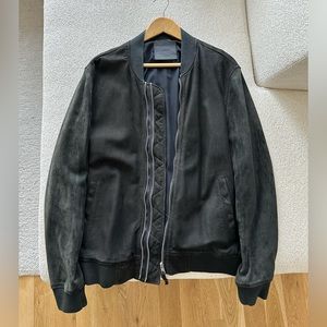 Allsaints Suede Bomber